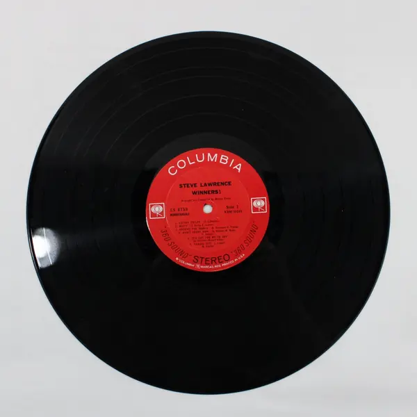 Steve Lawrence Winners Columbia CS 8753 Stereo 12" Vinyl Record