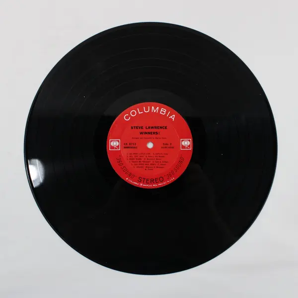 Steve Lawrence Winners Columbia CS 8753 Stereo 12" Vinyl Record