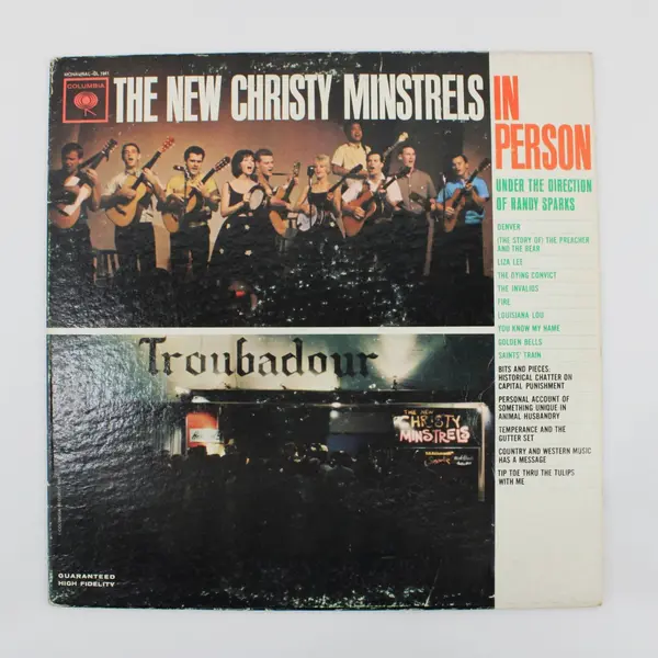 The New Christy Minstrels In Person Columbia CL 1941 12" Vinyl Record