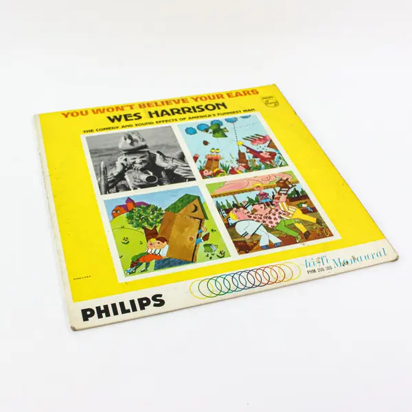 Wes Harrison You Won't Believe Your Ears Philip s12' Vinyl Record
