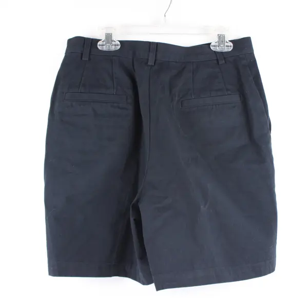 Lands' End Women's Petite 8 Navy Blue High Rise Shorts