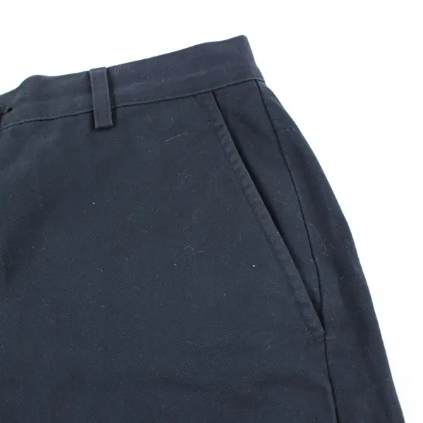 Lands' End Women's Petite 8 Navy Blue High Rise Shorts