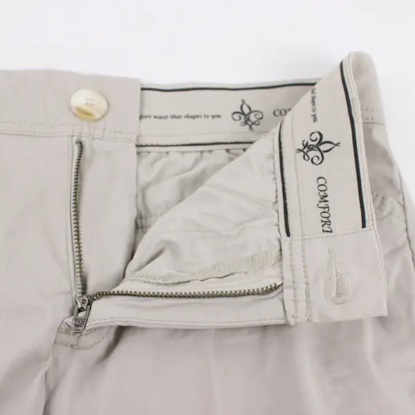 Christopher & Banks Petite Tan Comfort Waist Cropped Pants 10P