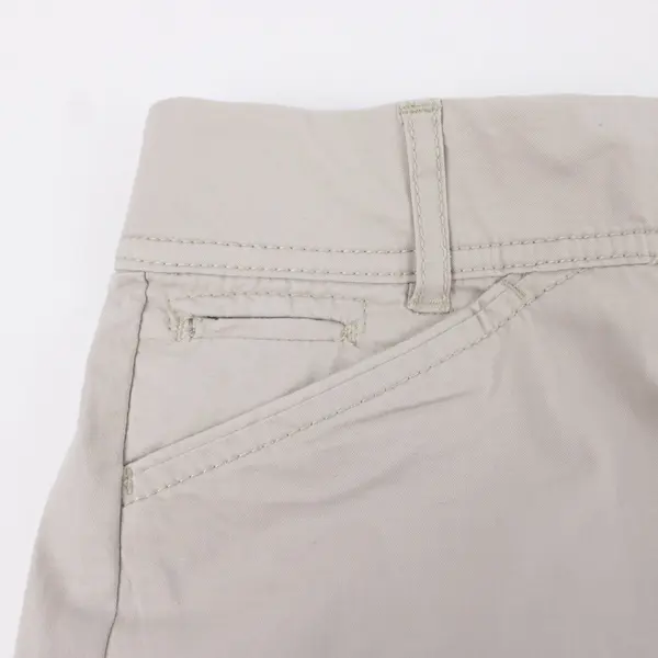 Christopher & Banks Petite Tan Comfort Waist Cropped Pants 10P