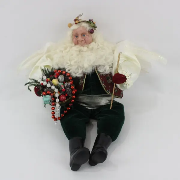 Mark Roberts Santa Fairy Shelf Sitter Figurine Holiday Decor