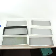 Lot of 6 madesmart Organizers Storage Bins 15 x 6 Inch
