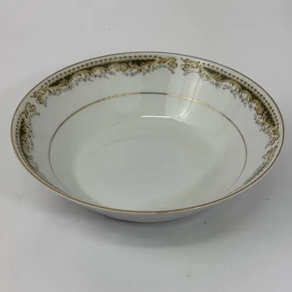Signature Queen Anne Fine China Round Vegetable Serving Bowl Japan 9.25"