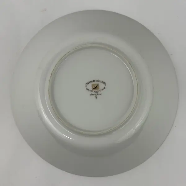 Signature Queen Anne Fine China Round Vegetable Serving Bowl Japan 9.25"