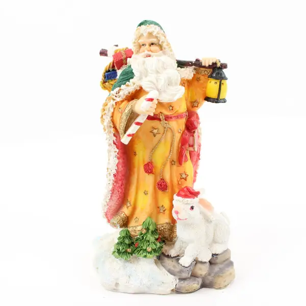 The International Santa Claus Collection 1993 Samichlaus Resin Figurine