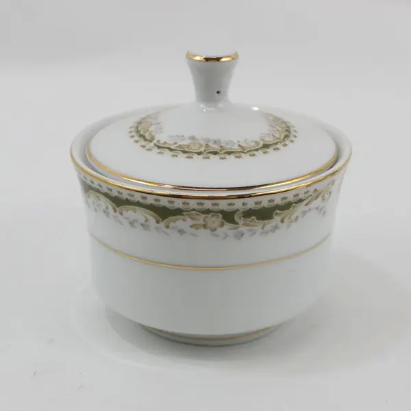 Signature Collection Queen Anne Lidded Sugar Bowl & Creamer Set 