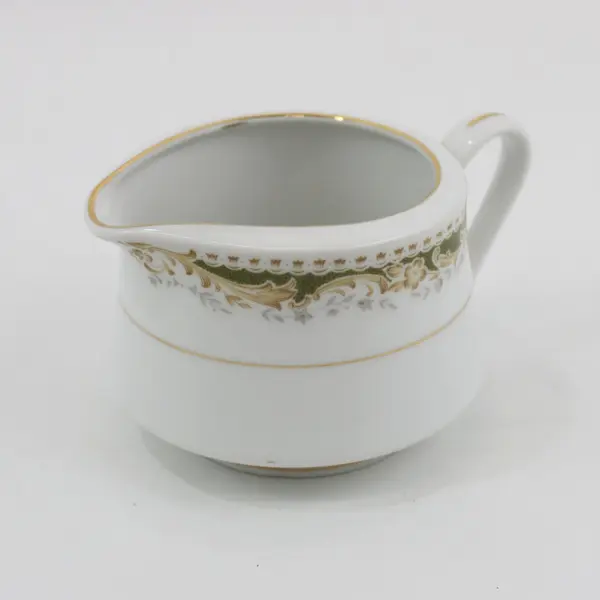 Signature Collection Queen Anne Lidded Sugar Bowl & Creamer Set 
