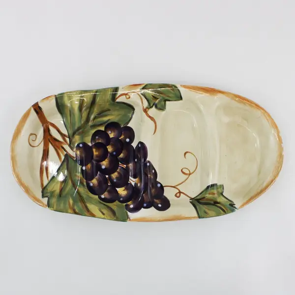 Tabletops Gallery Napa 4-Section Relish Dish Appetizer Server