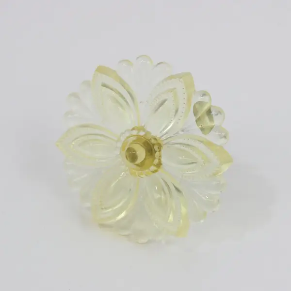 Silvestri Beveled Hanging Wall Mirror Decorative Flower Hanger 7 x 9.5"