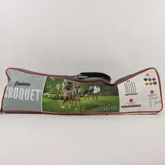 Franklin Sports Complete Backyard Croquet Set Outdoor Game