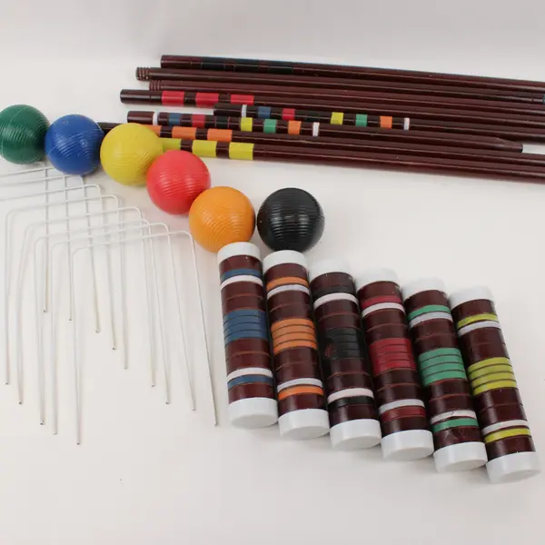 Franklin Sports Complete Backyard Croquet Set Outdoor Game