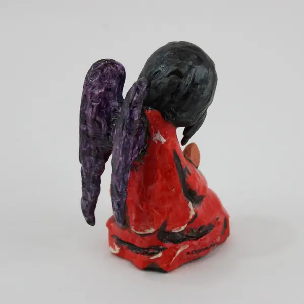 Goebel DeGrazia A Christmas Prayer Angel Figurine 1986 Ceramic