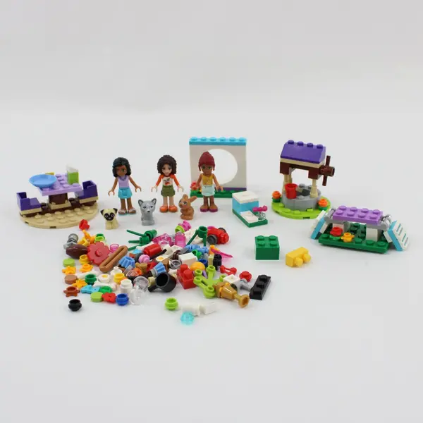 LEGO Friends 41124 Heartlake Puppy Daycare Set and Misc Parts Accessories