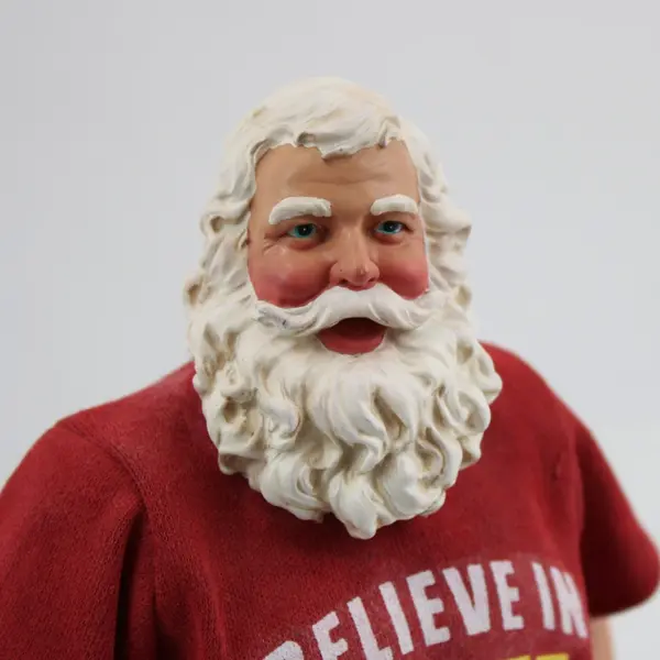 TJ Collection Heirloom Santa Figure I Believe in Santa 10.5 Inch