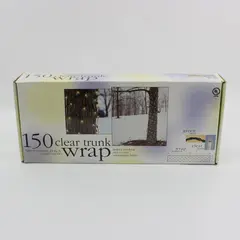 Seasonal Specialties 150 Clear Trunk Wrap Lights Indoor Outdoor End-to-End