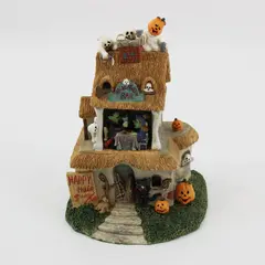 Spooky Town Haunted House Bar Halloween Village Decor 6 Inch