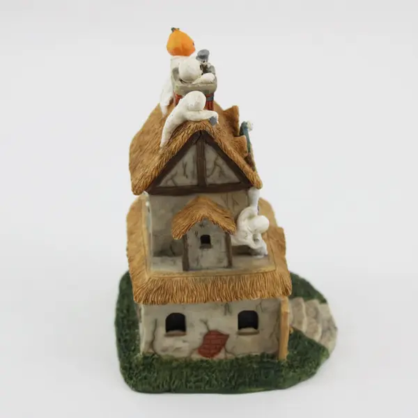 Spooky Town Haunted House Bar Halloween Village Decor 6 Inch