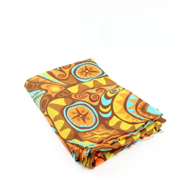 Textile Company of America Prints of the Seven Seas VTG Batik Fabric 3 yds x 44"