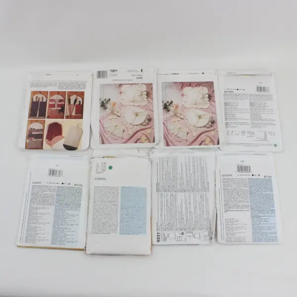 Lot of 8 Vintage Sewing Patterns Butterick McCall's Simplicity