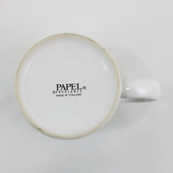 Papel Freelance Green Red Christmas Mug Candy Cane Peppermint 