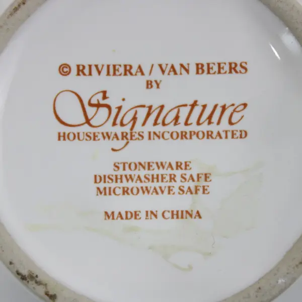 Riviera Van Beers Signature Housewares Christmas Nutcracker Mug