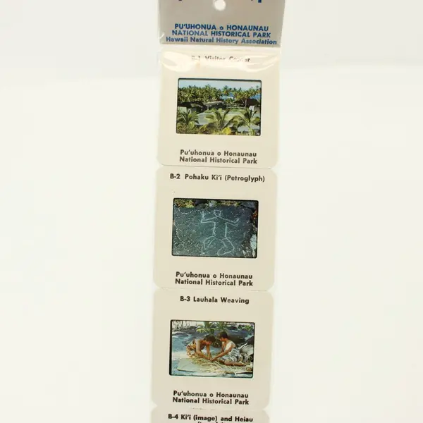 Hawaii Natural History Association VTG Set B 5 Pu'uhonua Honaunau Slides