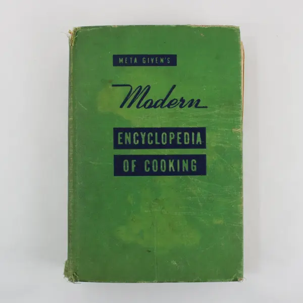 1952 Meta Given's Modern Encyclopedia of Cooking Vol 2 Hardcover Cookbook