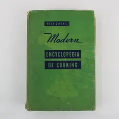 1952 Meta Given's Modern Encyclopedia of Cooking Vol 2 Hardcover Cookbook