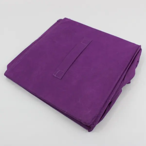 Purple 10.75" Collapsible Fabric Storage Cube Organizer Open Top Handle