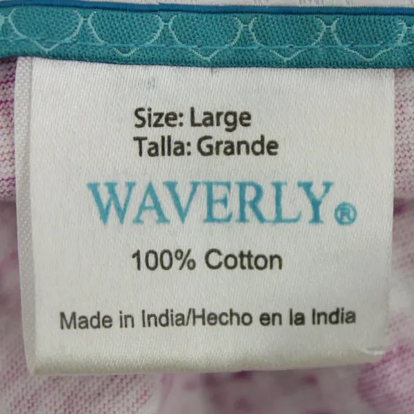Waverly Women's Large Purple Heart Butterfly Sleep Dress