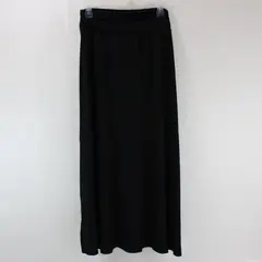 Merona Women's Black Maxi Skirt Size Small Side Slits