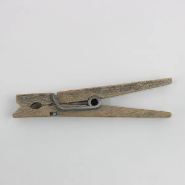 Lot of 28 Primitive Rustic Wooden Clothespins Craft Decor