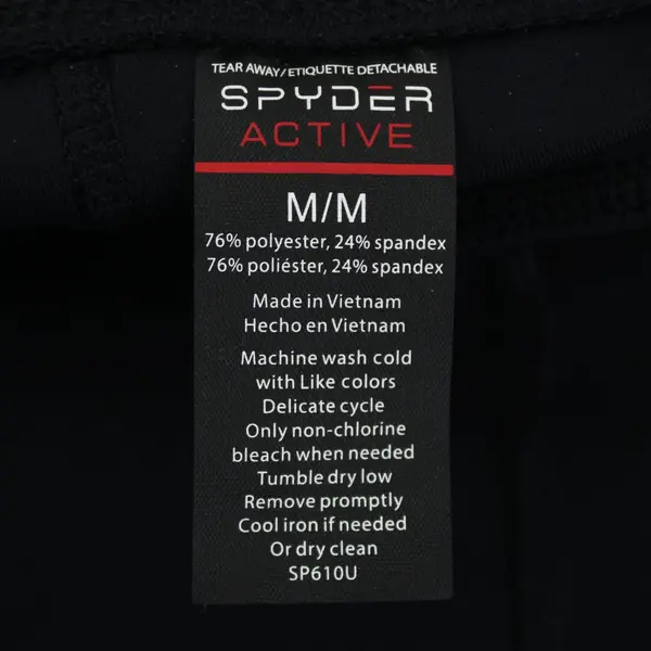 Spyder Active Women's Black Leggings Size M