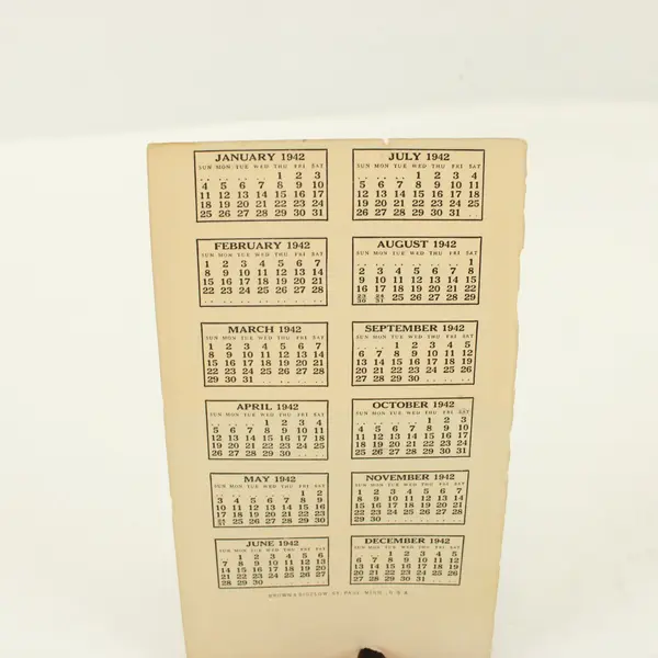 Vintage 1942 Jeffery Quest Foundry Co. Advertising Notebook Minneapolis MN