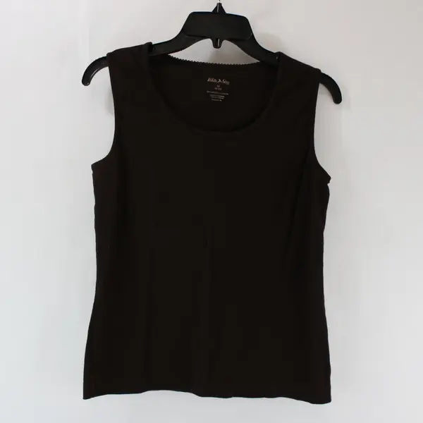 White Stag Women's Dark Brown Sleeveless Tank Top M 8-10