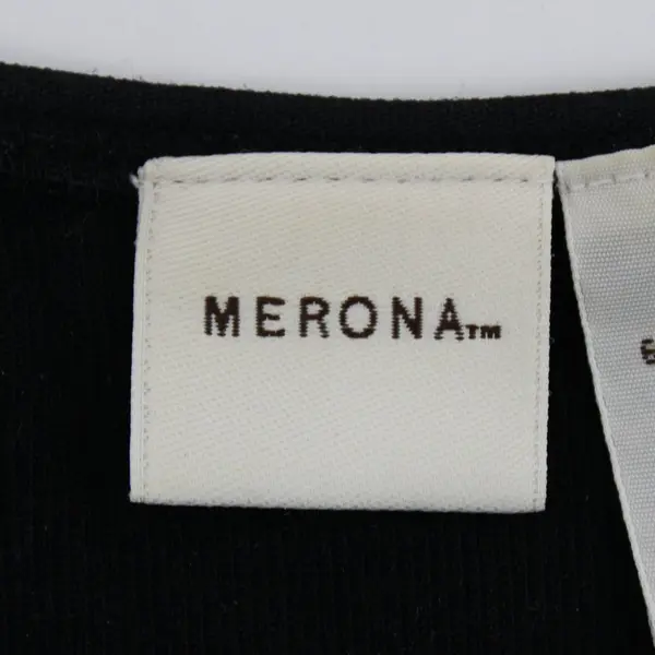 Merona Women's Black Ribbed Sleeveless Top Size L