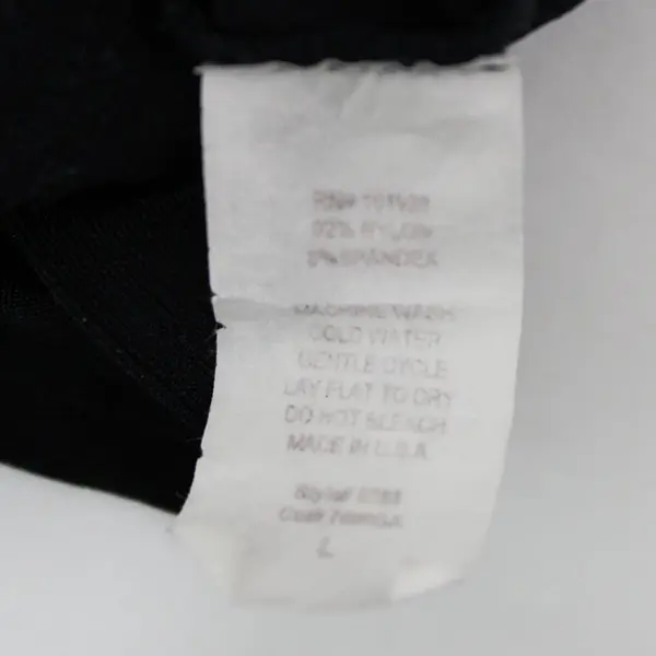 Susan Lawrence Women's Black Sleeveless Blouse Size L