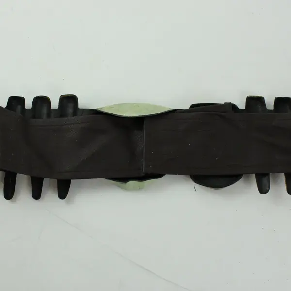 Utility Belt Costume Prop Cosplay Accessory Black Brown Gold