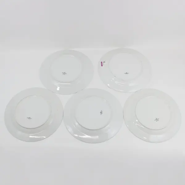 FSG Christmas Tree Holiday Dinner Plates Set of 5 10.5"