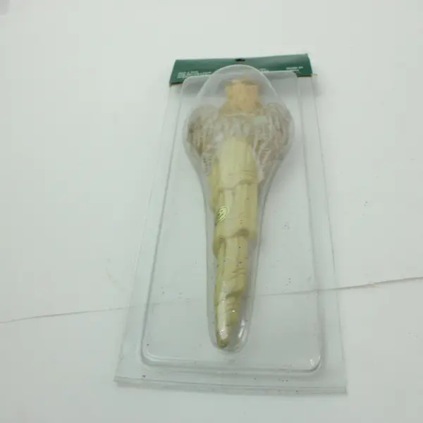 RAZ Imports Ceramic Angel Icicle Christmas Ornaments Pair Sealed