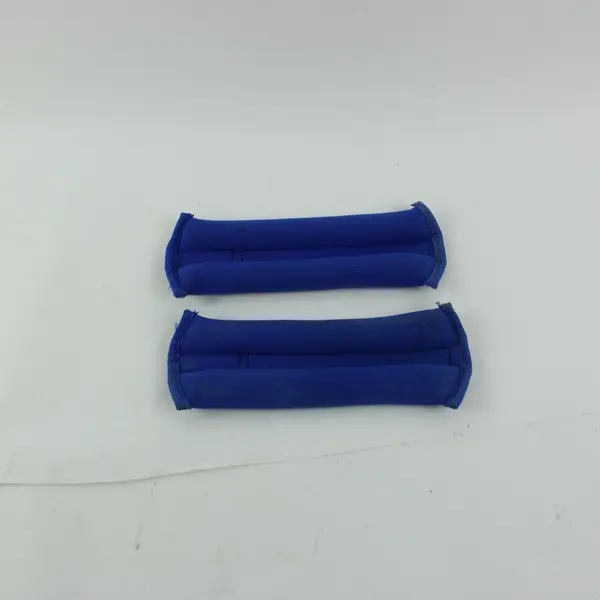 BELL Ankle Wrist Weights Pair Blue Adjustable Hook-and-Loop Straps