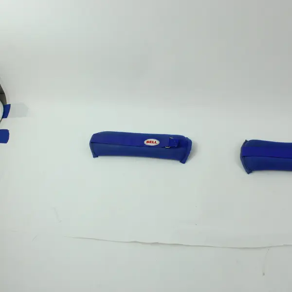 BELL Ankle Wrist Weights Pair Blue Adjustable Hook-and-Loop Straps