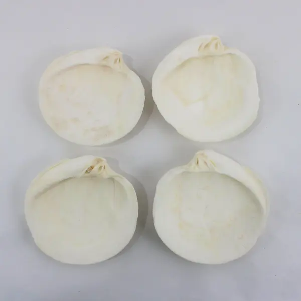 Lot of 4 Large Natural Clam Shell Halves 5 Inch Coastal Decor Crafts