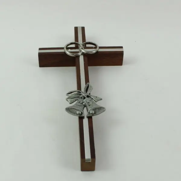 Decorative Wedding Anniversary Cross Christian Religious Decor