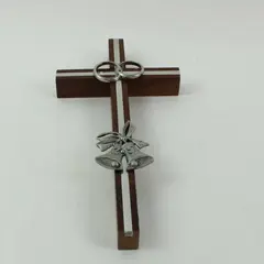 Decorative Wedding Anniversary Cross Christian Religious Decor