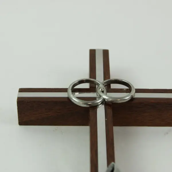 Decorative Wedding Anniversary Cross Christian Religious Decor